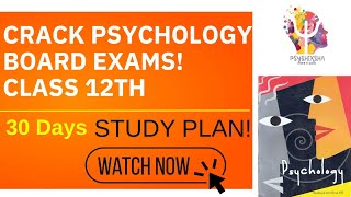 CRACK BOARDS IN 30 DAYSExpert Guidance by Preeti Goel  Psychology Boards Prep WATCH NOW cbse 💯✅❤ [upl. by Mastrianni]