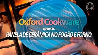 Oxford Cookware  Panela de cerâmica no fogão e forno [upl. by Neirual474]