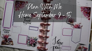 Plan With Me Home September 9  15 [upl. by Lemart245]