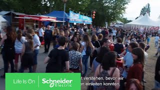 EnergiemanagementLösung von Schneider Electric am Festineuch 2015 [upl. by Nylloc]