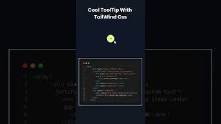 Cool Tooltip With Tailwind CSS  Animated Tooltip With Tailwind Css csseffect css3 [upl. by Pani]