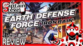 EARTH DEFENCE FORCE IRON RAIN Gameplay Mission Part 2 Two Players Splitscreen Local Multiplayer [upl. by Jelene]