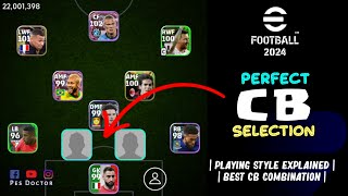 Perfect CB Combo to Improve Your Defending in eFootball 2024 Mobile [upl. by Eisenhart]