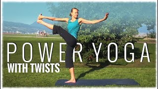 Power Yoga with Katie Kreter Power Yoga with Twists [upl. by Soll]