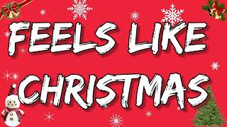 Brett Eldredge  Feels Like Christmas Lyrics [upl. by Lerraj959]