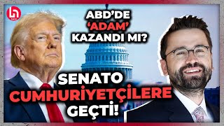 ABD Senatosu Cumhuriyetçilere geçti Donald Trump zaferin eşiğinde Adem Metan aktardı [upl. by Dwane]