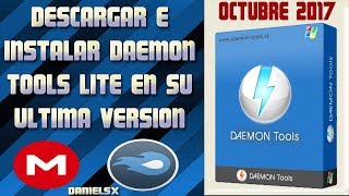 DESCARGAR E INSTALAR DAEMOLS TOOLS ULTIMA VERSION MEGAMEDIAFIRE  ENERO 2018 [upl. by Bobbie221]