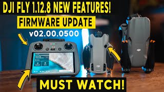 NEW FIRMWARE UPDATE DJI FLY 1128  DJI Mini 4 Pro  Air 3 [upl. by Kaile]