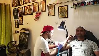 Ink mania tattoo jamshedpur jharkhand near Agarwal book store Sakchi 7992316691 8539979326 [upl. by Itch]