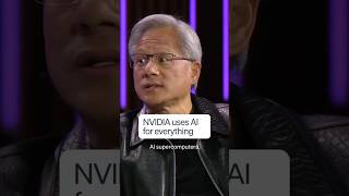 CEO Jensen Huang on how NVIDIA uses AI [upl. by Lrem942]