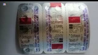 Dothip 25 Tablet  Dothip Tablets  Dothiepin Tablets  Dothip 25mg Tablet Uses Side effects Dosage [upl. by Nierman]