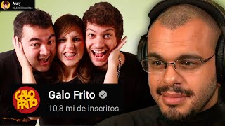 O QUE ACONTECEU COM O GALO FRITO  Maicon react [upl. by Ila]