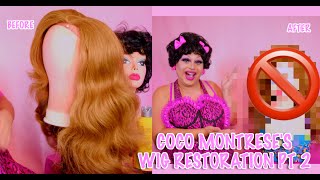 COCO MONTRESES WIG RESTORATION  PART 2 [upl. by Bambie]