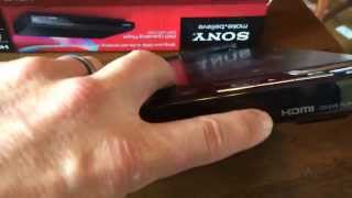 Sony DVD DVPSR510H HDMI Unboxing [upl. by Karlin]