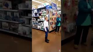 Yodelling Kid at Walmart with Lyrics [upl. by Elleval]