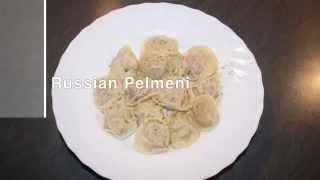 Russian meat dumplings  Pelmeni recipe [upl. by Ocana]