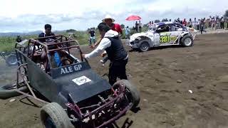 ACCIDENTE Carrera de carcachas huamantla 2017 [upl. by Letniuq]