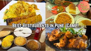 Most Famous places to Eat in Pune  Best and Most Google reviewed restaurants in Camp area Pune [upl. by Millie902]