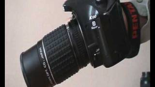 Pentax K7 vs Pentax K100D S motor test II K7 [upl. by Arda]