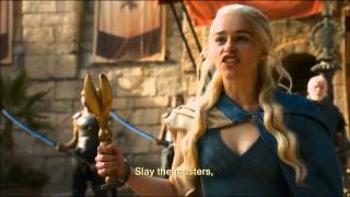 Daenerys Stormborn quotOde to Powerquot Mother of Dragons Unsullied Army HD [upl. by Nason]