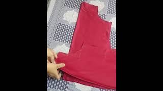 very beautiful dress cutting and stitching cutting and stitching meesho 863 needle [upl. by Yelkao]