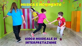 GIOCO MUSICALE DI ASCOLTO E INTERPRETAZIONE PER BAMBINI DELL INFANZIA E DELLA PRIMARIA [upl. by Ttegirb]