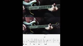 Extreme  Decadence Dance Riff  Verse  Guitar lesson with TAB  Tutorial  Cover [upl. by Otilesoj]