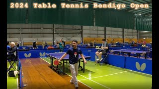 2024 Table Tennis Bendigo Open 🏓 O30 Highlights 🏓 Simon Johnson 1837 vs Chester 1538 [upl. by Tulley]