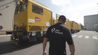 John Cockerill  Hybrid Catenary Maintenance Vehicles EMC hybrides [upl. by Brower]