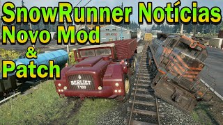 SnowRunner Notícias  Servidor de Teste Aberto e MOD [upl. by Shay]