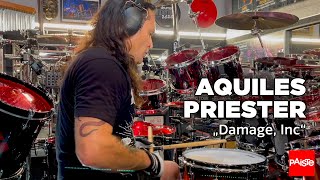 PAISTE CYMBALS  Aquiles Priester Damage Inc  Drumcam [upl. by Hayilaa]