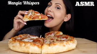 ASMR  EATING DELUXE PIZZA  MUKBANG WHIPSER  MANGIA WHISPERS 먹방 [upl. by Purcell]