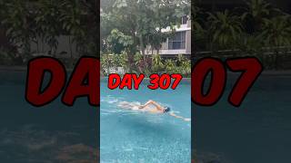 Day 307 ✅ swimming race motivation consistency hardwork preparation triathlon music cover [upl. by Attekal]