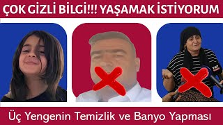 ÇOK GİZLİ BİLGİ Üç Yengenin Temizlik ve Banyo Yapması  Narin Güran Diyarbakır Bağlar Tavşantepe [upl. by Anirt]