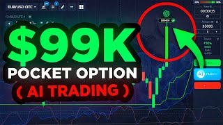 50 TO 96000 WITH AI TRADING BOT ON POCKET OPTION  POCKET OPTION BOT  BINARY OPTION STRATEGY [upl. by Hawthorn]