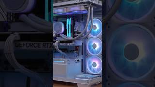 All White Corsair Build  3500X pcbuild [upl. by Einaled]