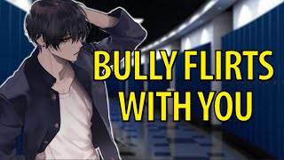 Tsundere Delinquent Bully Flirts with You 「ASMRRoleplayMale Audio」 Part 1 [upl. by Notloc]