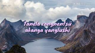 Ao Song  Samaro Tanela Rongnentsu Lyrics Video [upl. by Blaire558]