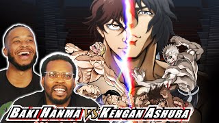 RT TV Reacts to Baki Hanma vs Kengan Ashura Movie [upl. by Ahsilet]