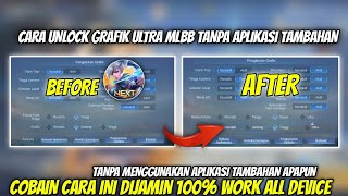 CARA UNLOCK GRAFIK ULTRA ML TANPA APLIKASI TAMBAHAN  UNLOCK ULTRA GRAFIK ML SETELAH UPDATE UI 2023 [upl. by Aerb812]