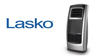 Lasko Motion Heat Plus Ceramic Heater Model CC23160 [upl. by Linnie268]