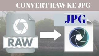 Cara Convert RAW CR2 ke JPG  Cara Mengubah Format Gambar RAW CR2 ke JPG [upl. by Nodababus]