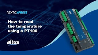 Nexto Xpress 88  How to read the temperature using a PT100 [upl. by Ahtabat]