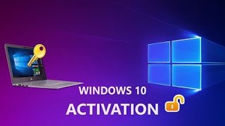 Активация Windows 10 без ключа через командную строку [upl. by Auliffe]