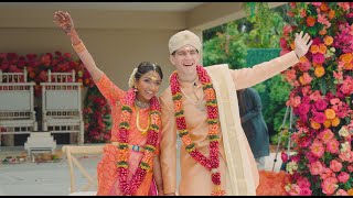 A Colorful Indian Fusion Wedding In The Heart Of Silicon Valley [upl. by Ulrick100]