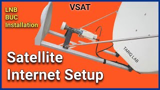 What Is VSAT  Satellite Internet Installation [upl. by Ecinnahs]