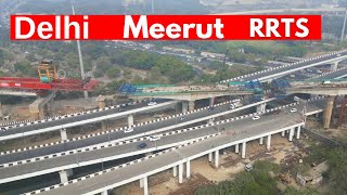 Delhi Meerut RRTS  Delhi Update  rslive  4k [upl. by Aikal]