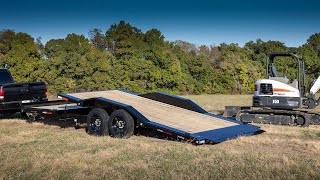 G8X  16k SplitDeck Gravity Tilt Trailer  MAXXD 2022 [upl. by Roddy627]