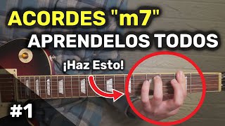 Con ESTA POSTURA podrás tocar CUALQUIER ACORDE m7 1  Cómo tocar acordes de guitarra [upl. by Hemminger]