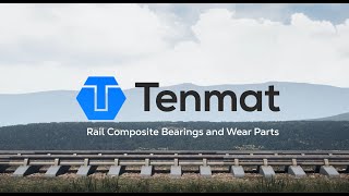 Composite Wear Parts for Freight Passenger amp Light Rail  TENMAT RAILKO [upl. by Manton]